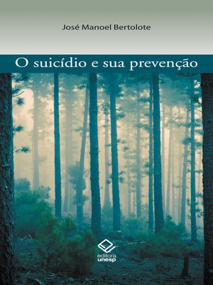 cover image of O suicídio e sua prevenção